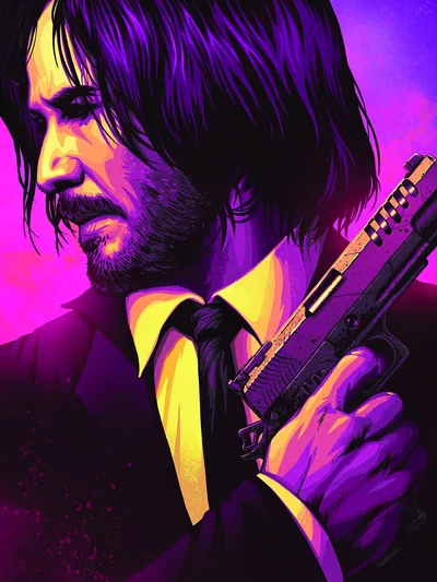 Постер «Джон Уик (John Wick)»