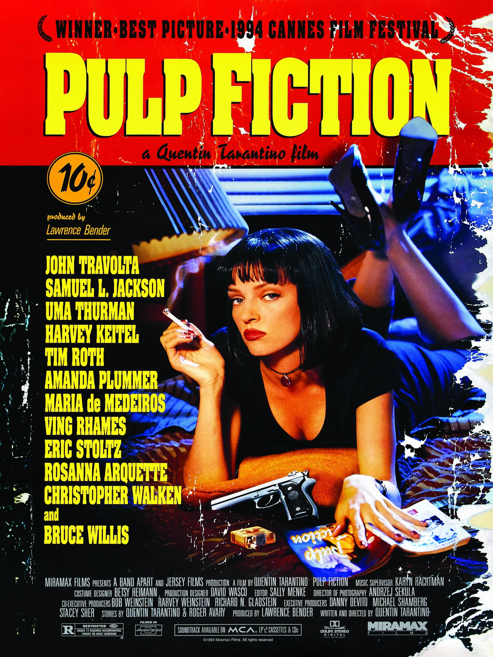 Постер «Кино Криминальное Чтиво (Pulp Fiction)»