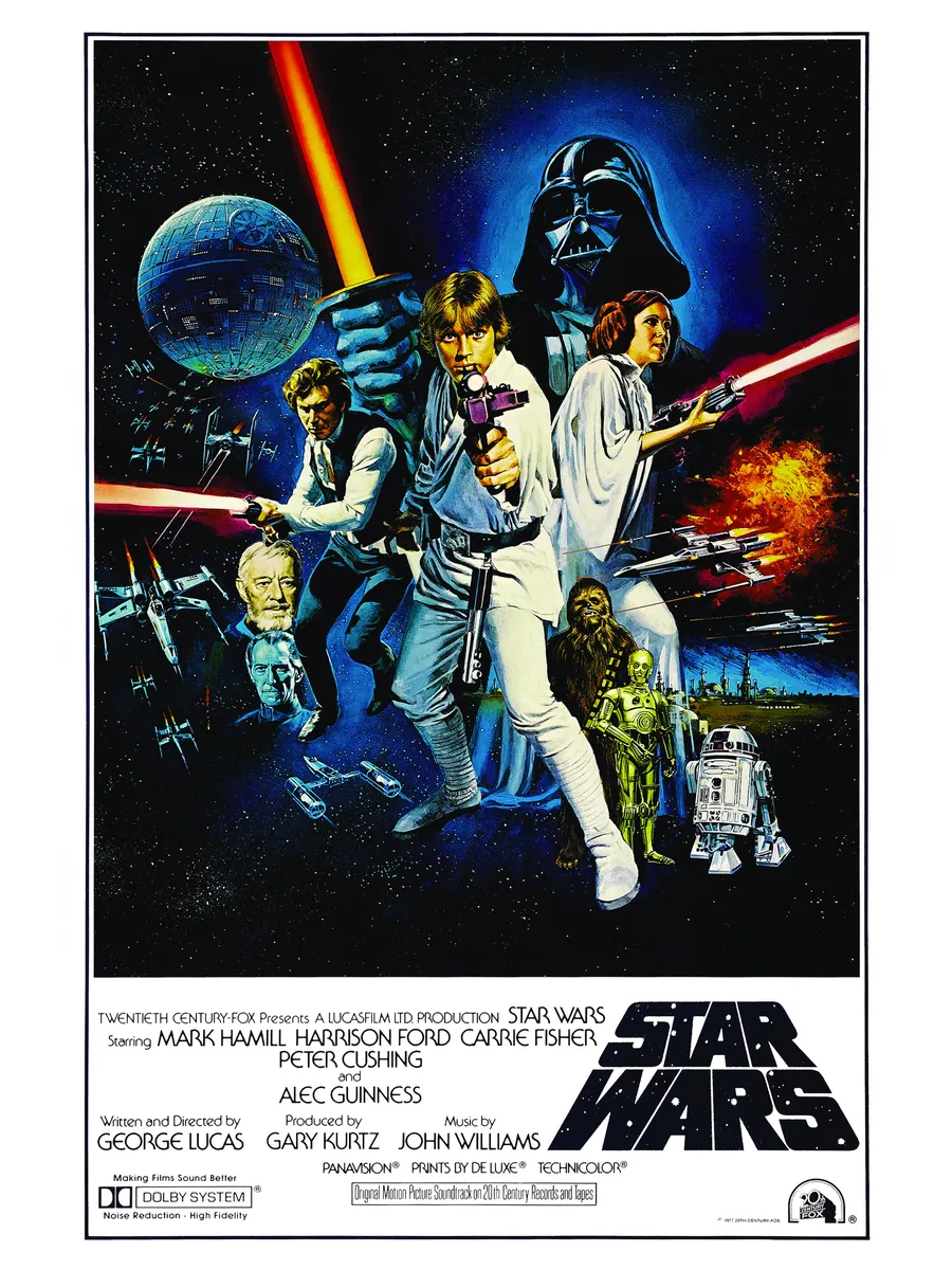 Постер «Кино Звездные Войны (Star Wars)»