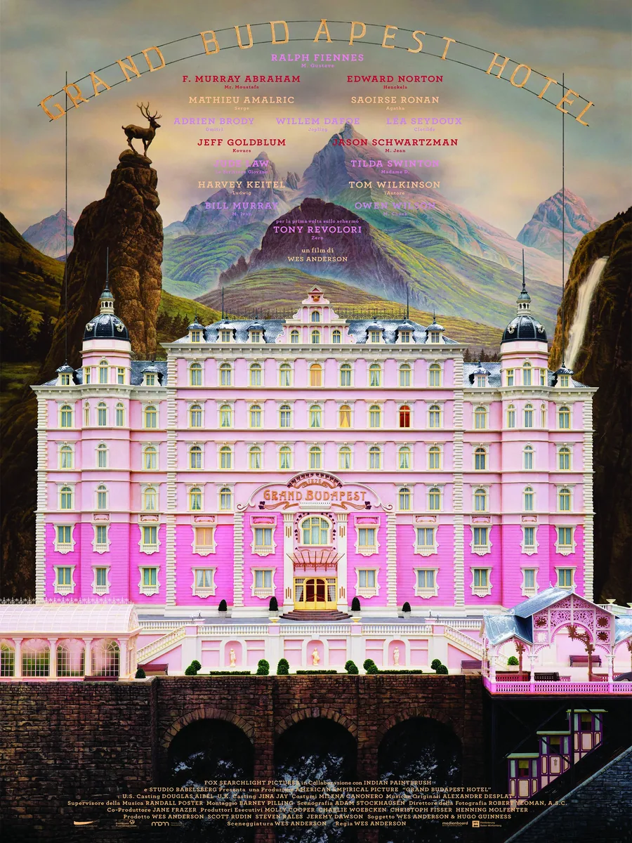 Постер «Отель Гранд Будапешт (Grand Budapest Hotel)»