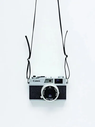 Постер «Ретро фотоаппарат Canon»