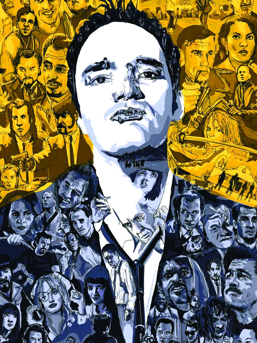 Постер «Квентин Тарантино (Kventin Tarantino)»