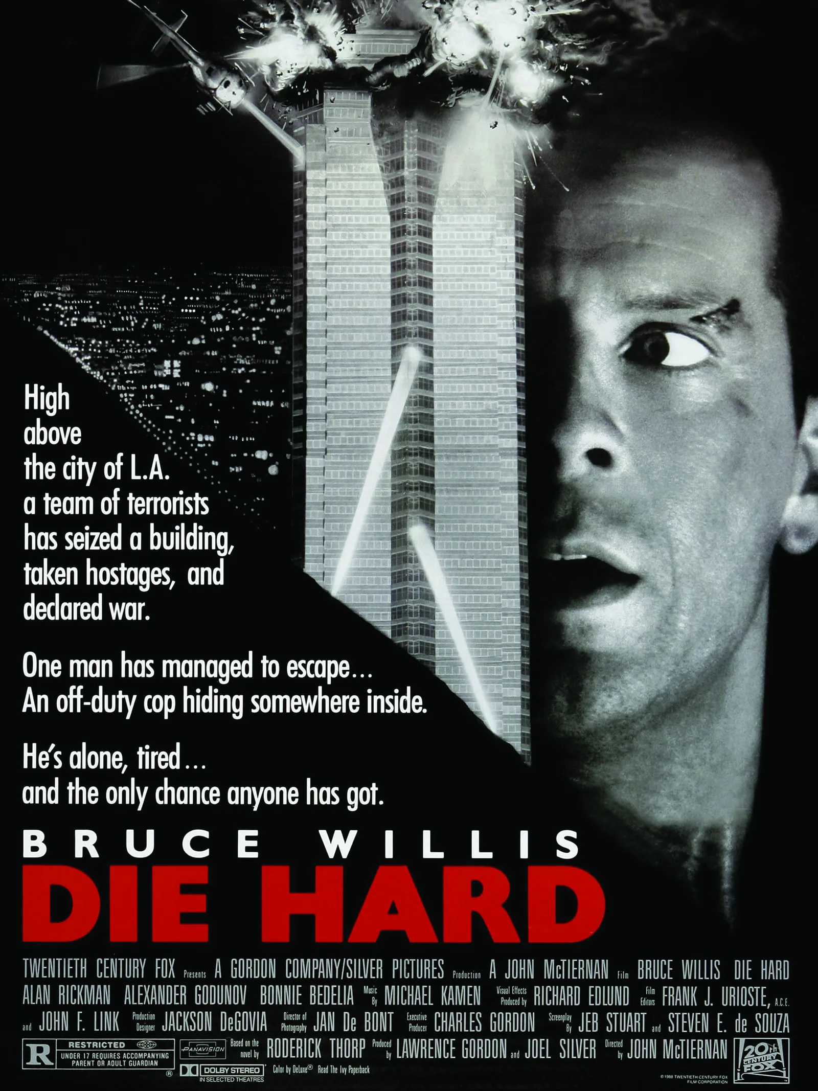 Постер «Кино Крепкий Орешек (Die Hard) Брюс Уиллис»