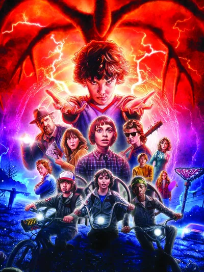 Постер «Сериал Очень Странные Дела (Stranger Things)»