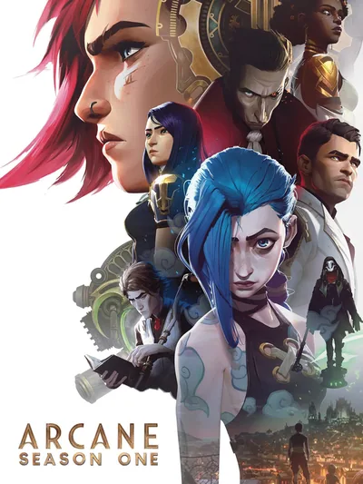 Постер «Мультсериал Аркейн (Arcane) League of Legends»