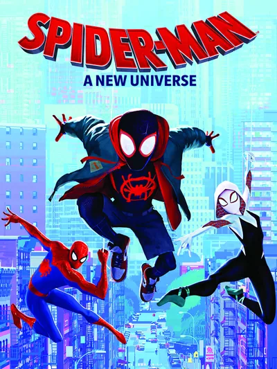Постер «Человек-Паук новая вселенная - Майлз Питер и Гвен (Spider-Man new universe Miles Peter and Gwen)»