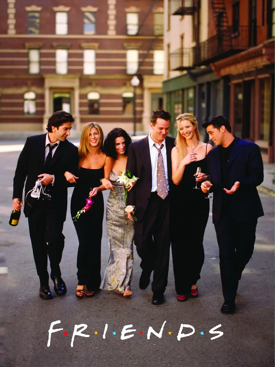 Постер «Сериал Друзья (Friends) - Праздник на улице»