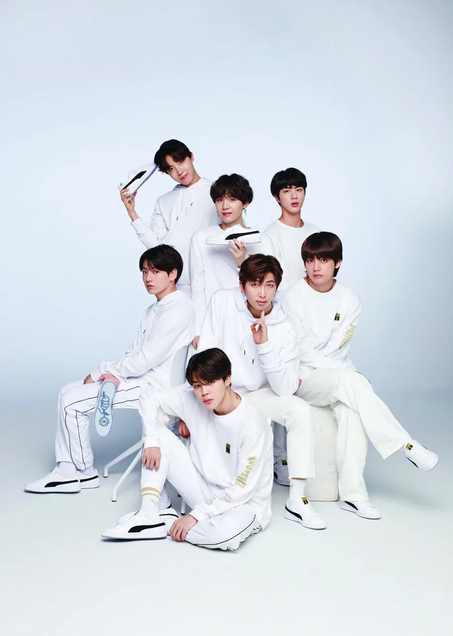Постер «BTS (БТС) K-pop группа»