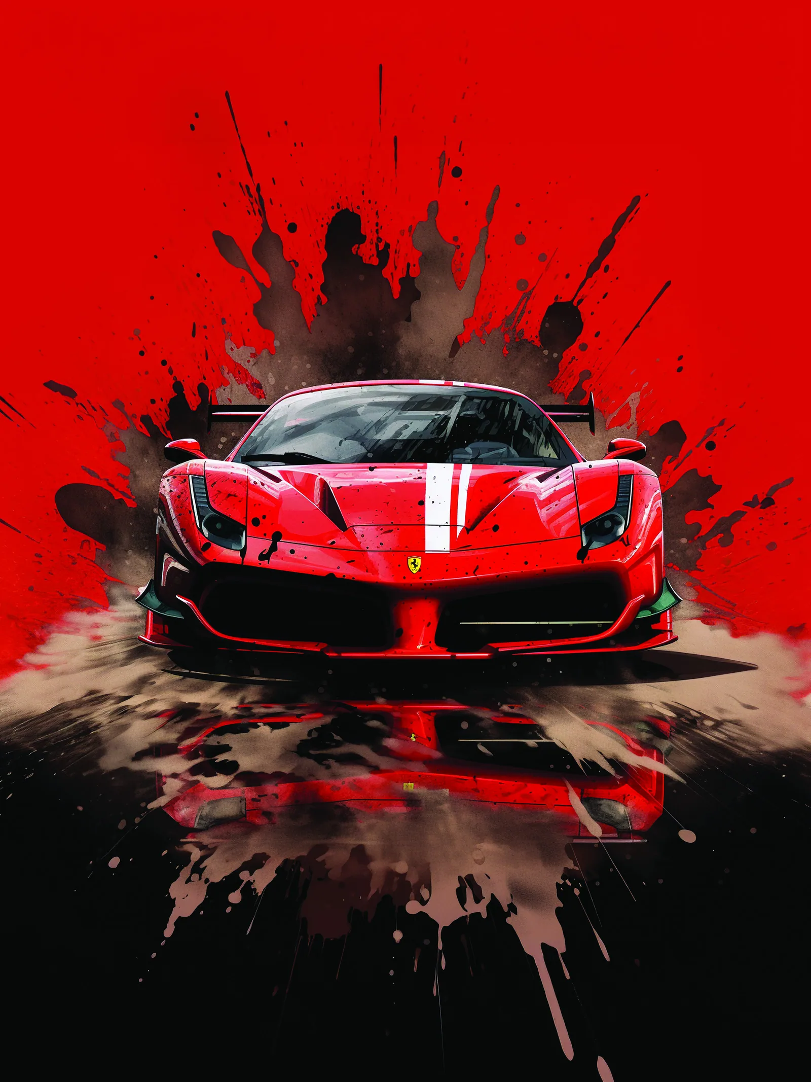 Постер «Авто - Ferrari»