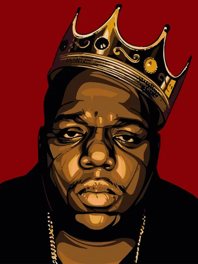 Постер «Notorious B I G (Бигги)»