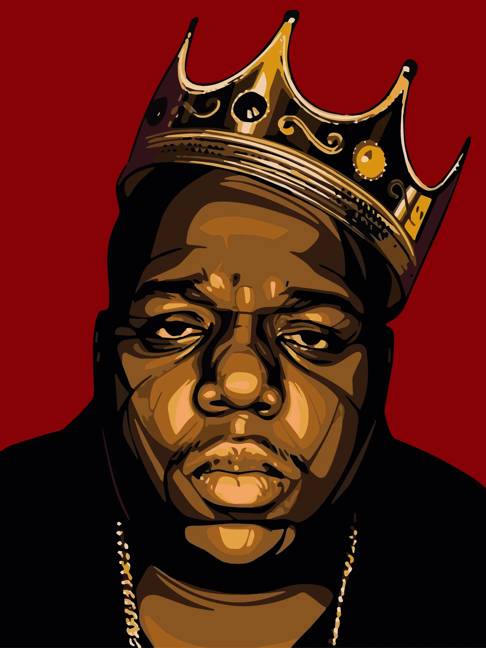 Постер «Notorious B I G (Бигги)»