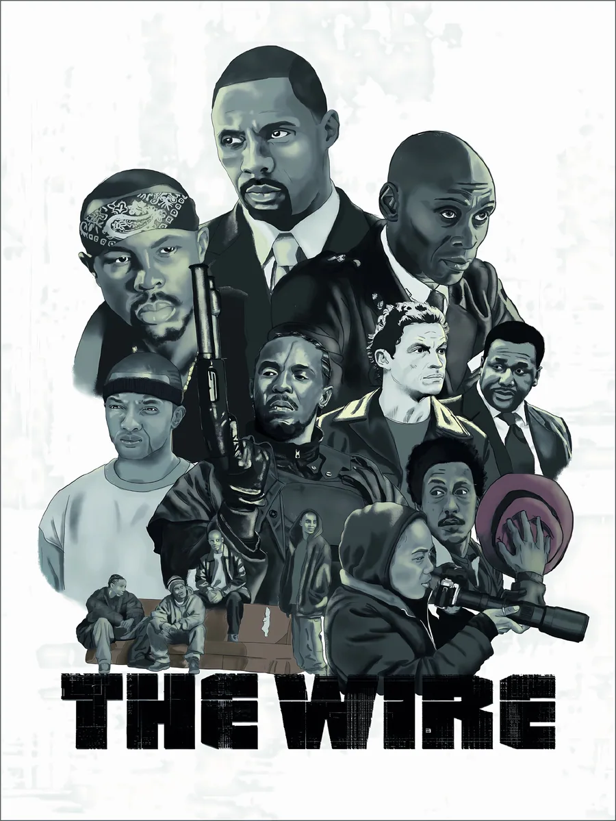 Постер «Сериал "Прослушка" (The Wire)»
