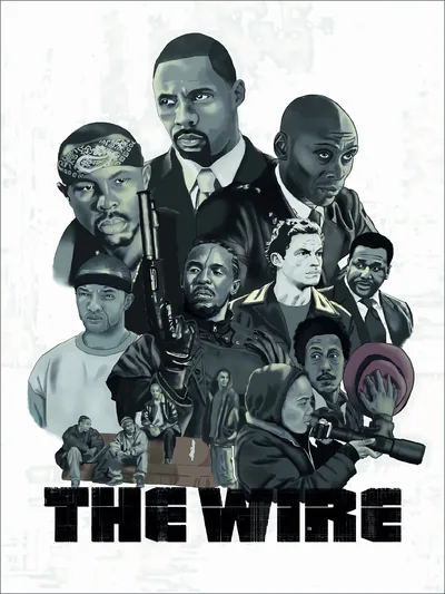 Постер «Сериал "Прослушка" (The Wire)»