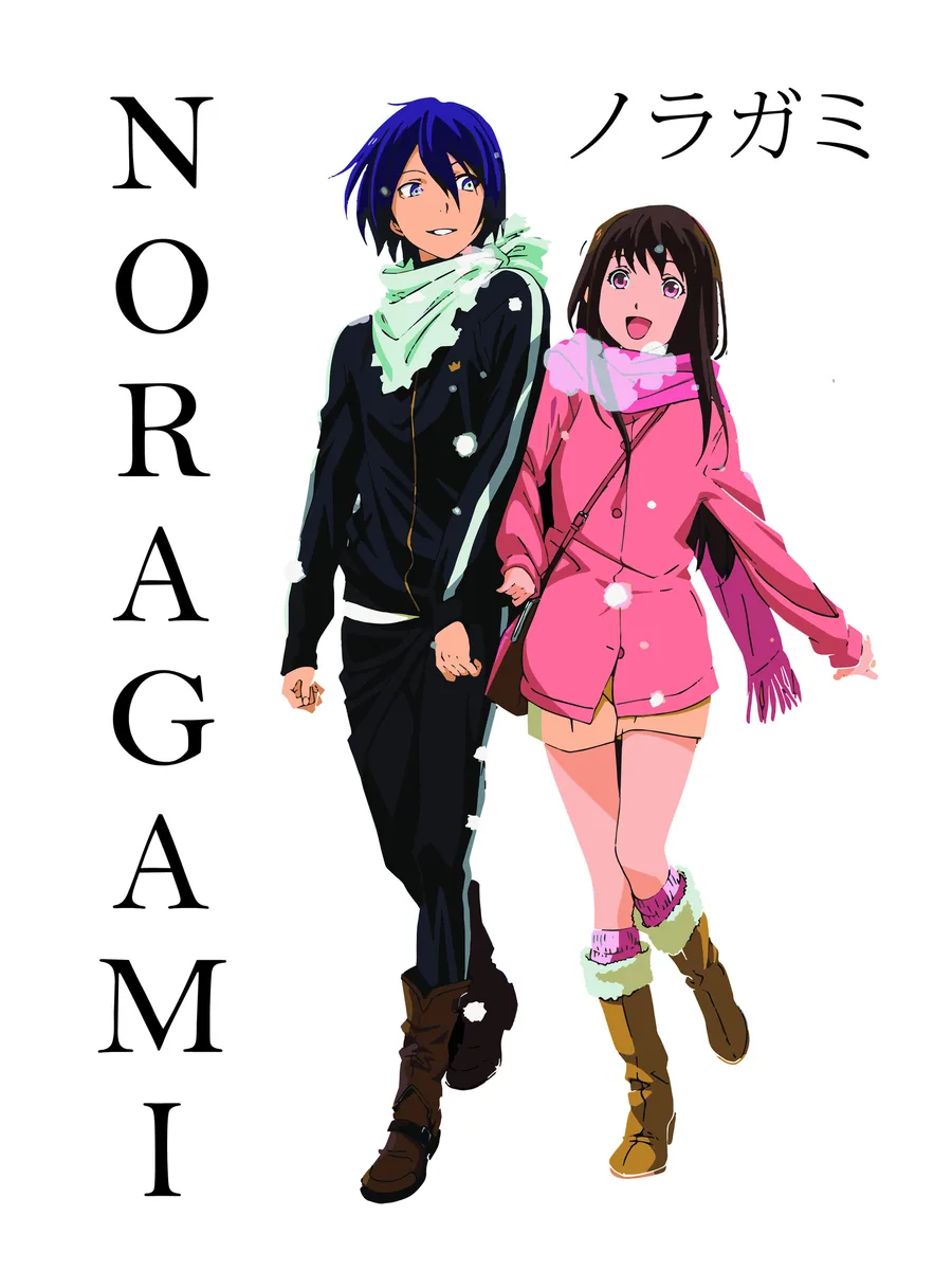 Постер «Аниме Бездомный Бог (Noragami)»