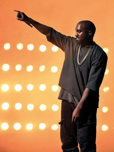 Постер «Рэпер Kanye West»