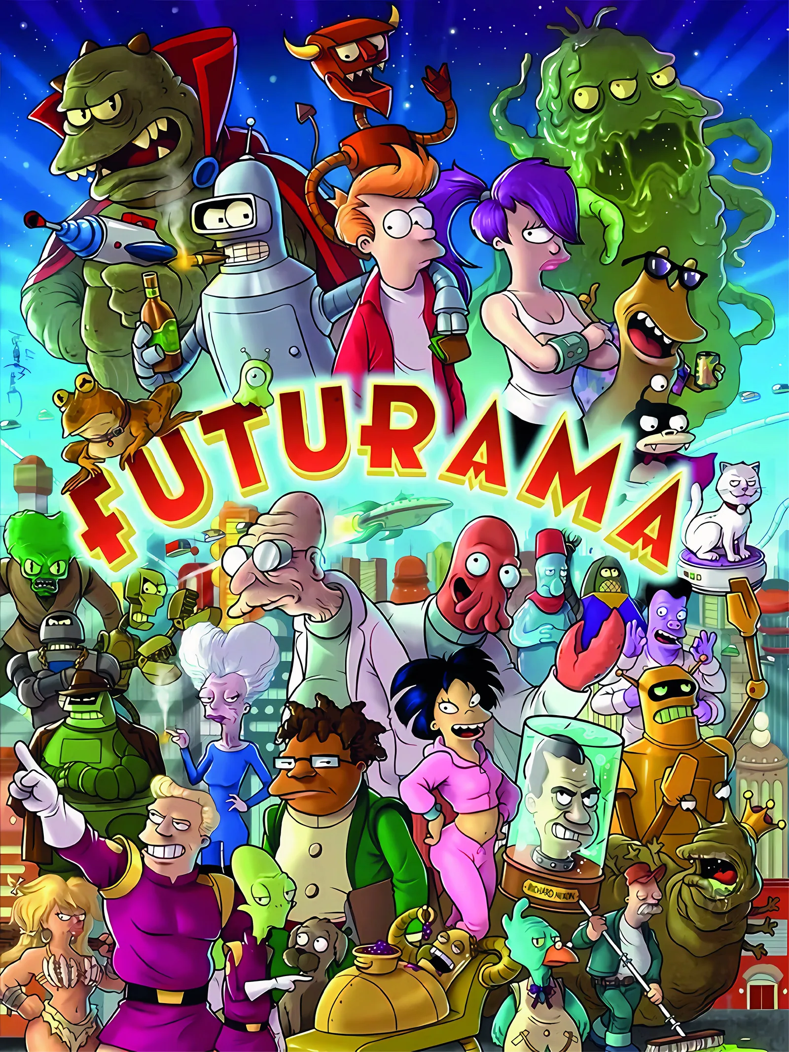 Постер «Мультсериал "Футурама" (Futurama)»
