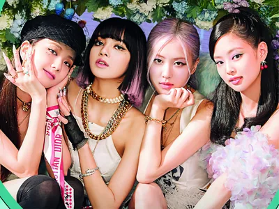 Постер «Blackpink K-pop группа»