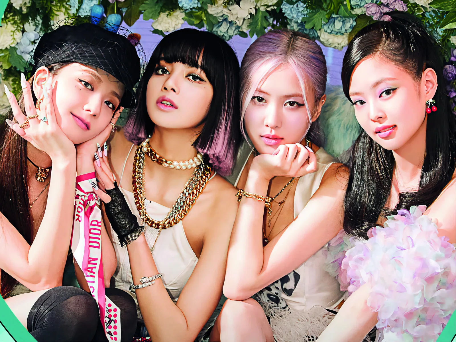Постер «Blackpink K-pop группа»