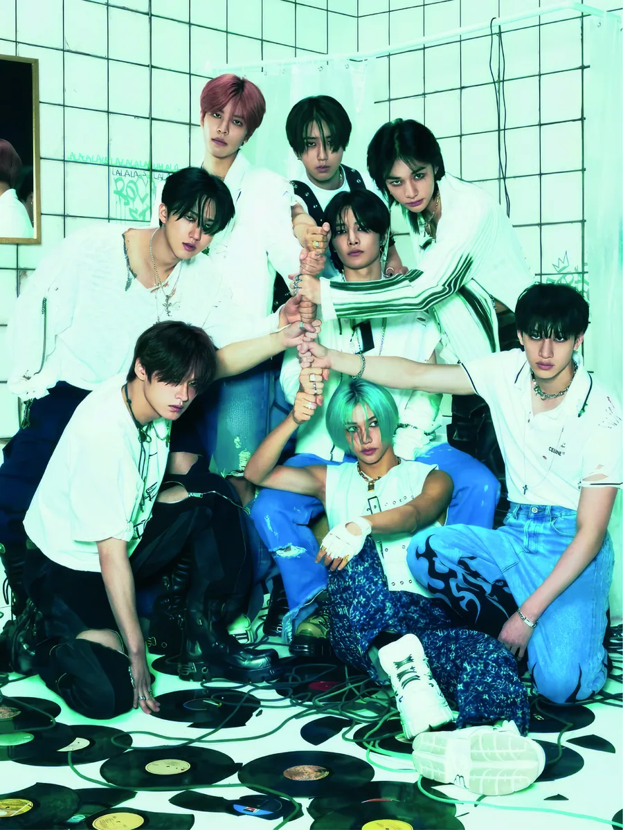 Постер «Stray Kids K-pop группа»