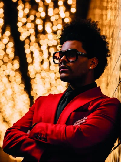 Постер «Певец The Weeknd»