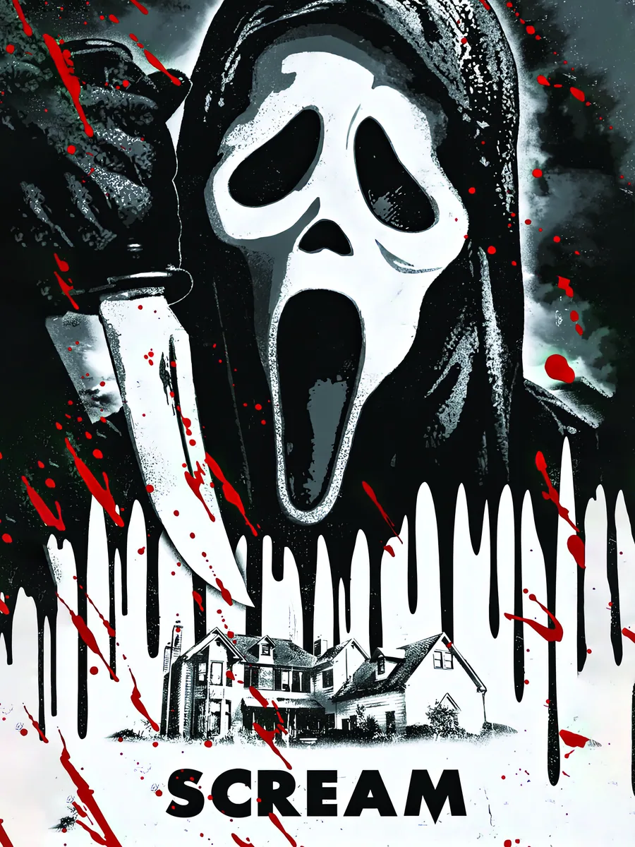 Постер «Фильм ужасов "Крик" (Scream)»
