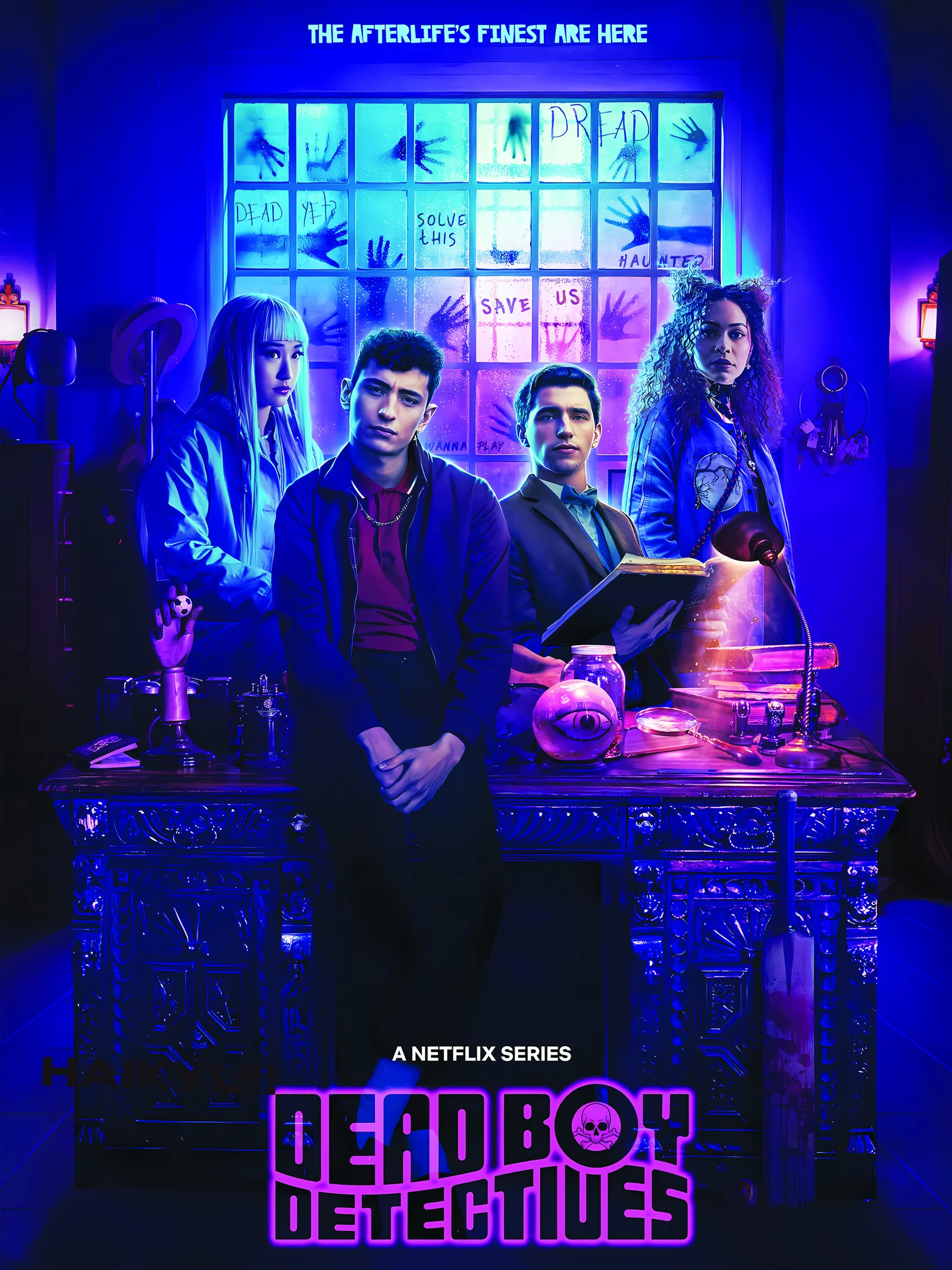 Постер «Сериал "Мертвые мальчики детективы" (Dead boy detectives)»