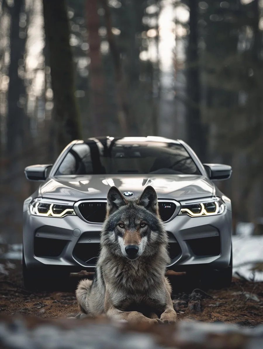 Постер «Авто - BMW 3»