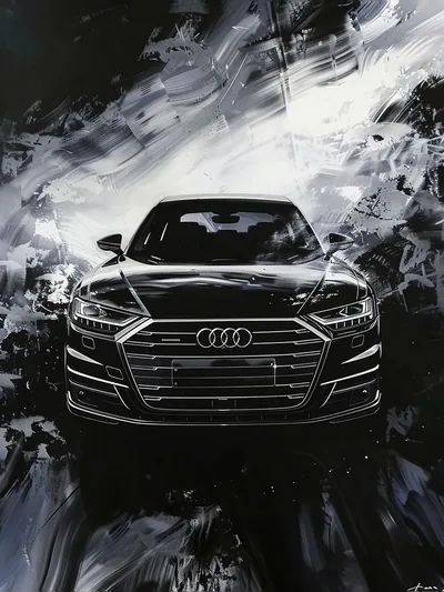 Постер «Авто - Audi A8»