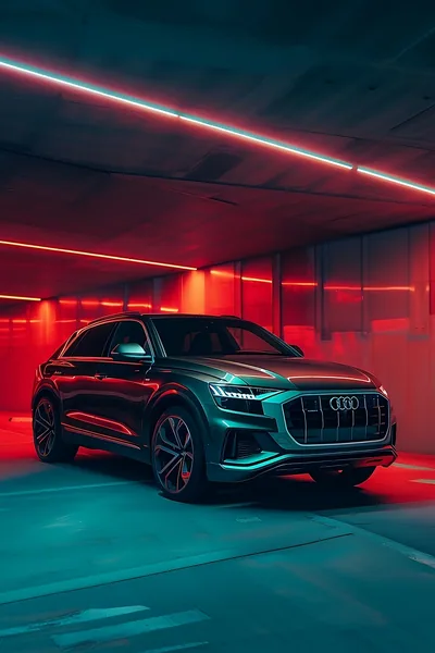 Постер «Авто - Audi Q8 фото»