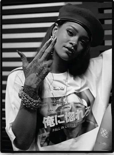 Постер «Певица Риана (Rihanna)»