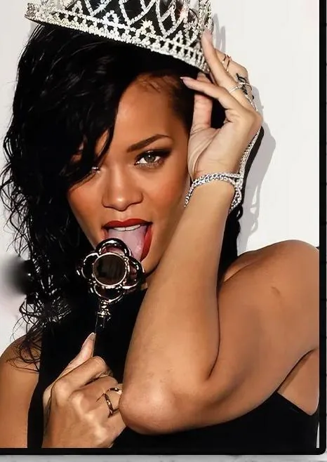 Постер «Певица Риана (Rihanna)»