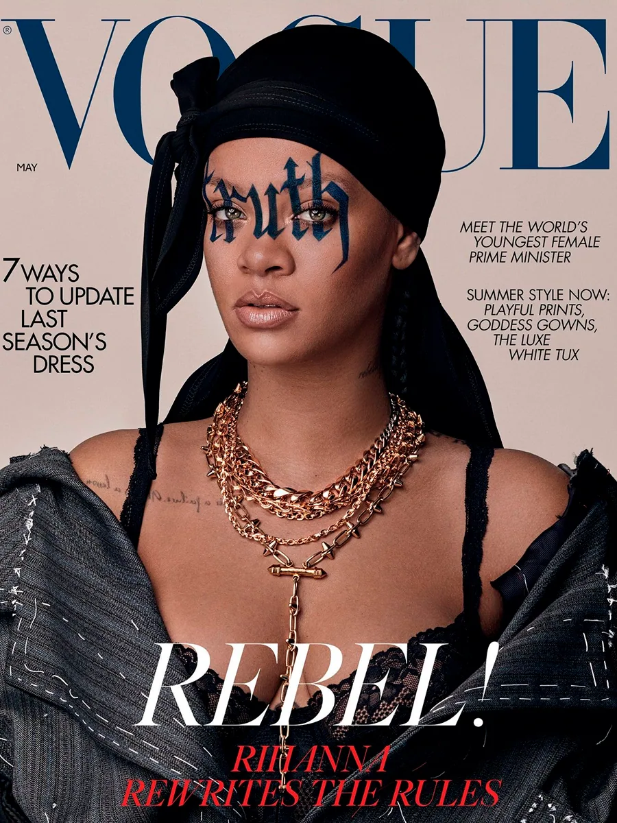 Постер «Певица Риана (Rihanna)»