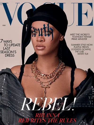 Постер «Певица Риана (Rihanna)»