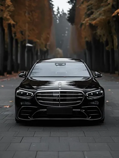 Постер «Авто Mercedes-Benz W223»