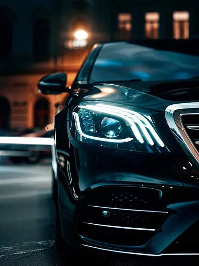 Постер «Авто Mercedes-Benz S-Класс»