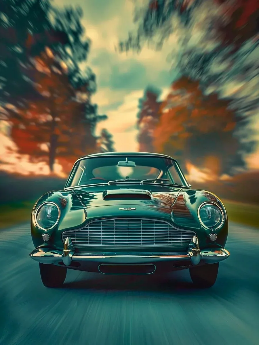 Постер «Авто Aston Martin DB5»