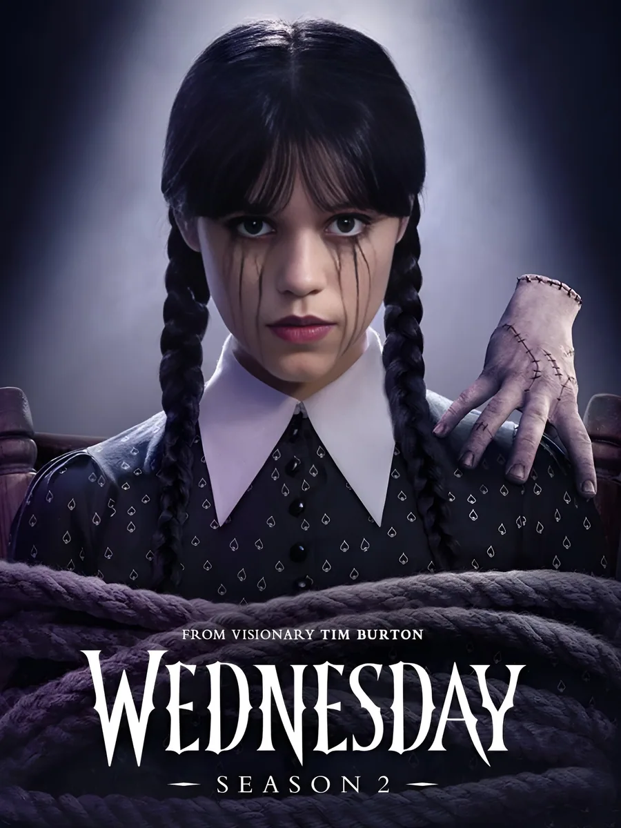 Постер «Сериал Уэнсдэй (Wednesday)»